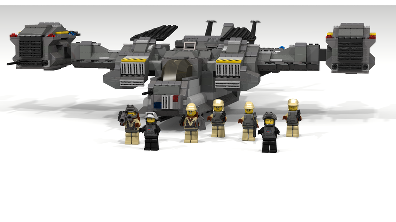 lego dropship