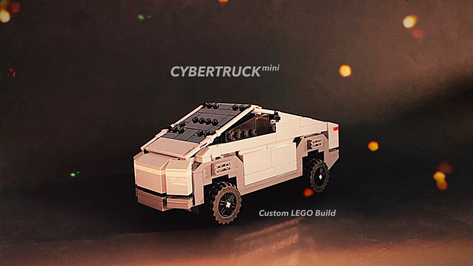 Tesla best sale cybertruck lego