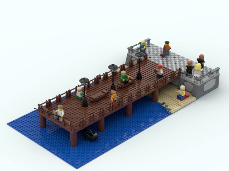 Lego pier cheap