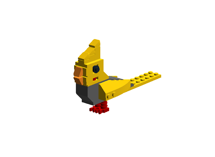 Cockatiel lego sale