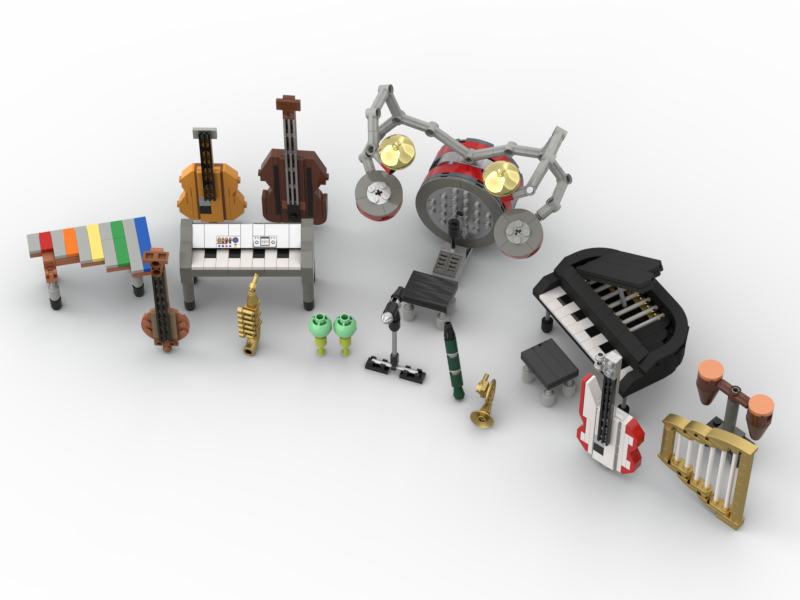 LEGO IDEAS Musical Instruments Collection