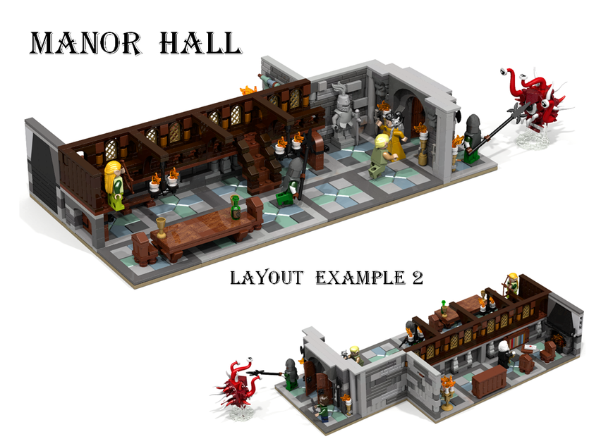 Lego manor online house