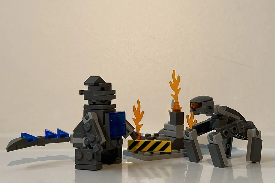 Lego 2025 mini godzilla