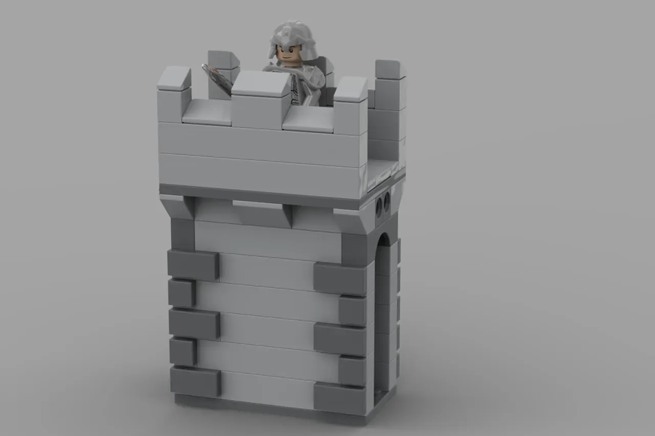 LEGO IDEAS Modular Castle Wall