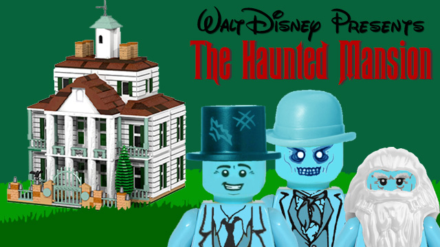 Lego haunted best sale mansion set