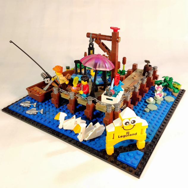 Lego 2025 fishing cabin