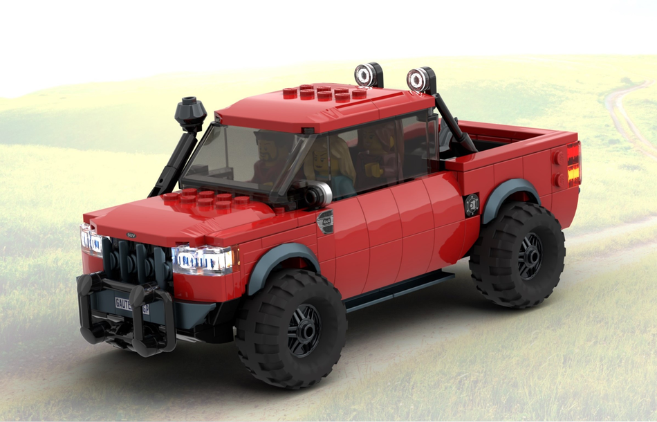 Lego all store terrain truck