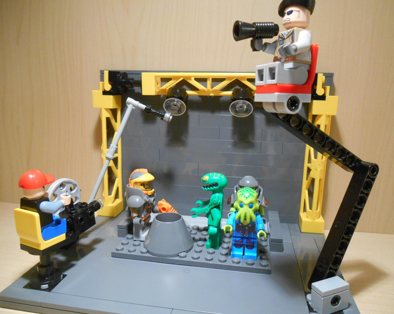 Lego film studio store set