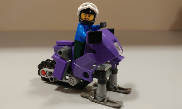 lego snowmobile