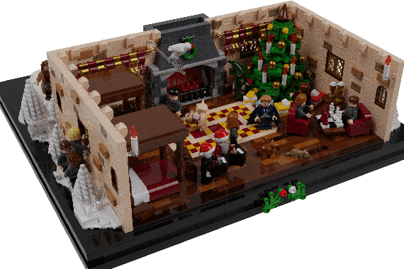 harry potter christmas lego