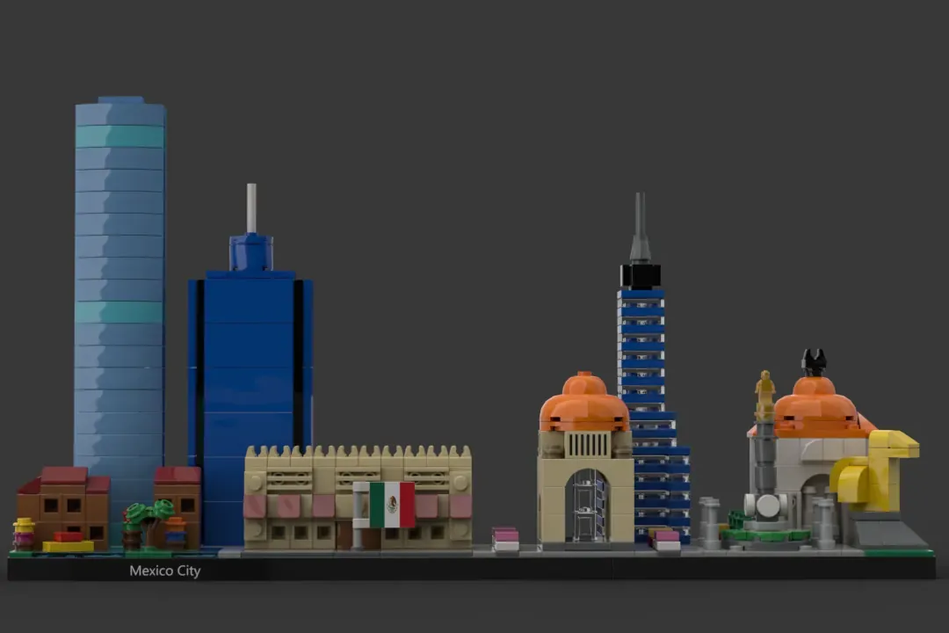 Lego city shop skyline