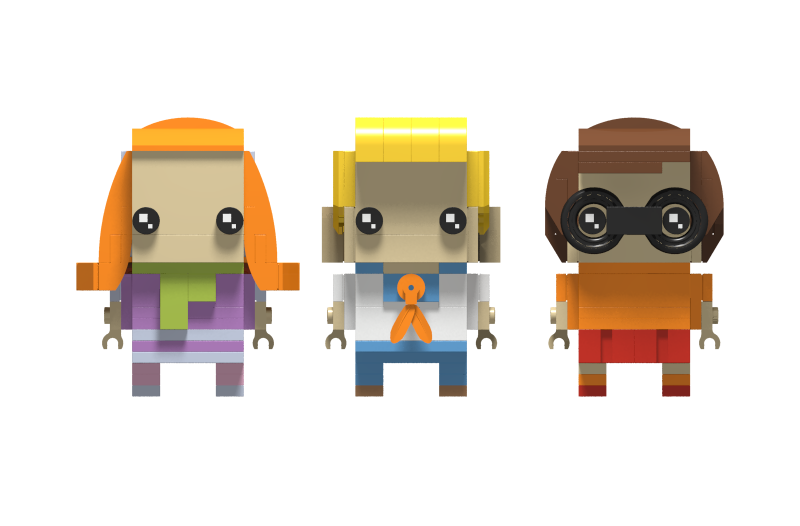 Scooby outlet doo brickheadz