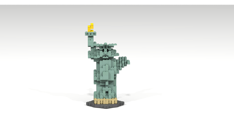 Lego statue of online liberty 3450