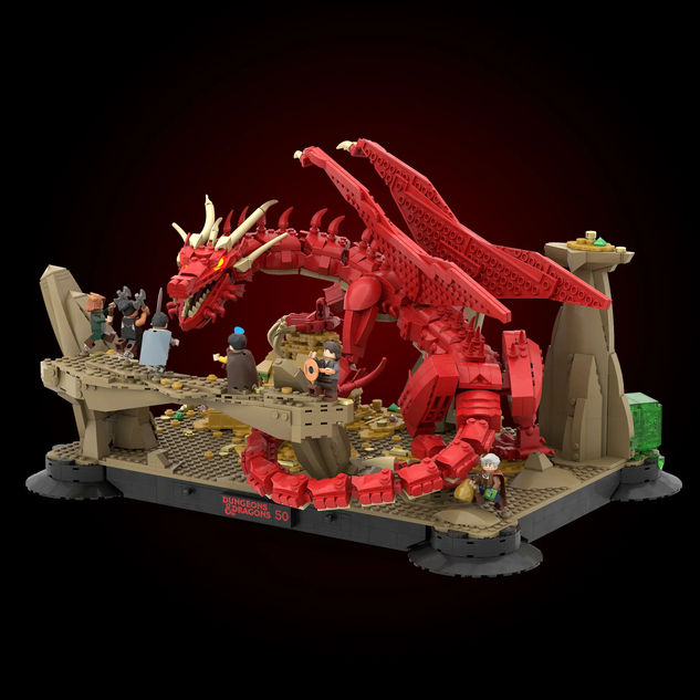 Smaug  Lego dragon, Lego custom minifigures, Cool lego