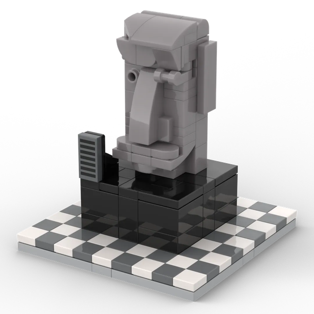 Lego moai best sale