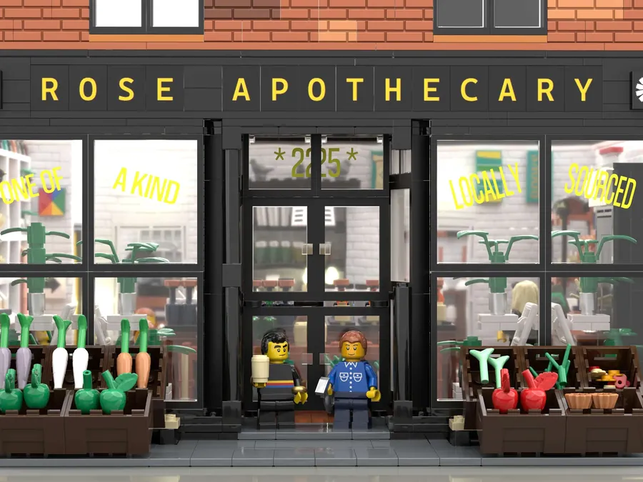 LEGO IDEAS Schitt s Creek The Rose Apothecary