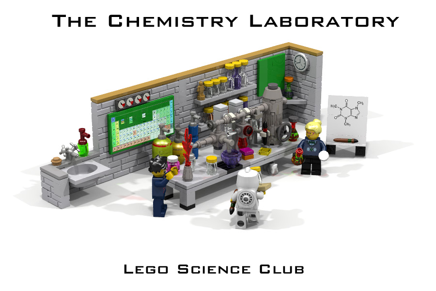 Lego cheap scientist lab