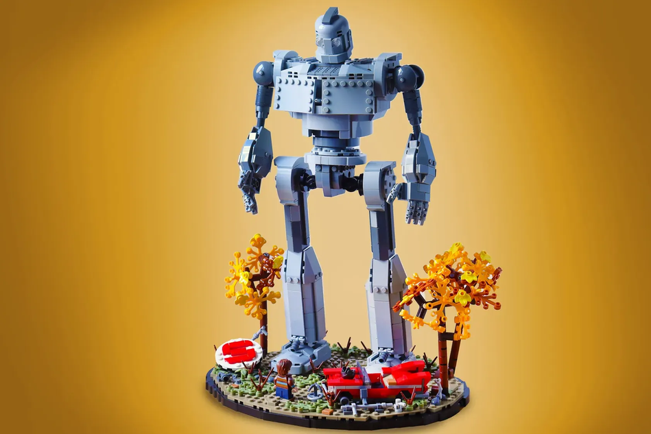 Iron giant sales lego set