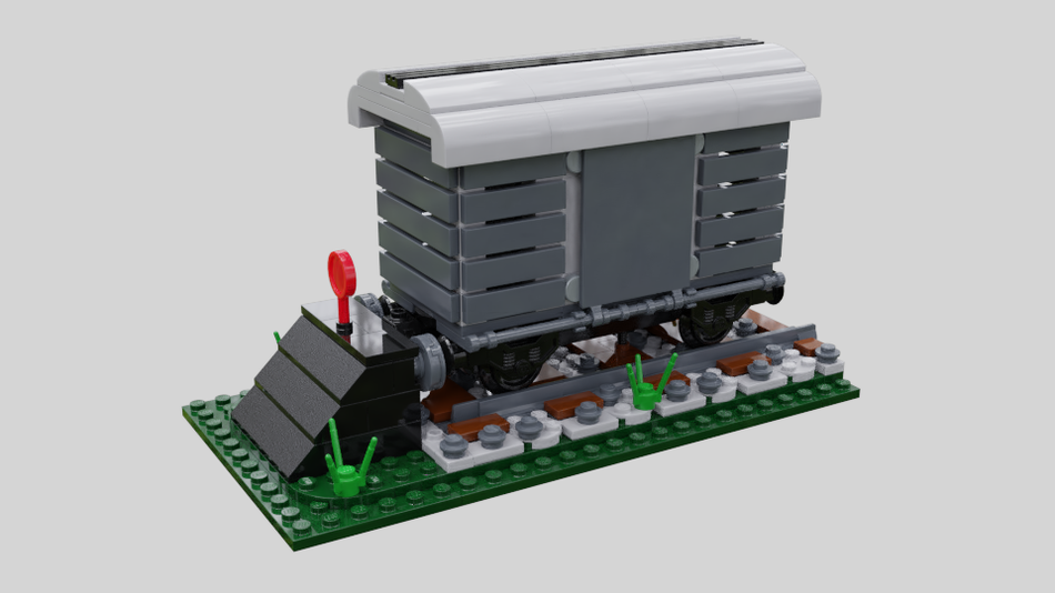 LEGO IDEAS Box Car Display The Return