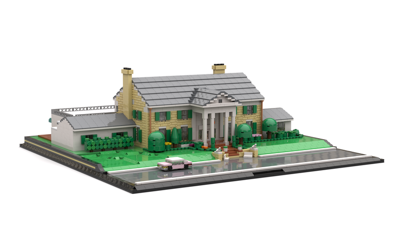 Lego Ideas Elvis Graceland