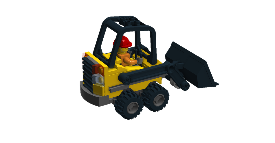 Lego skid steer sale