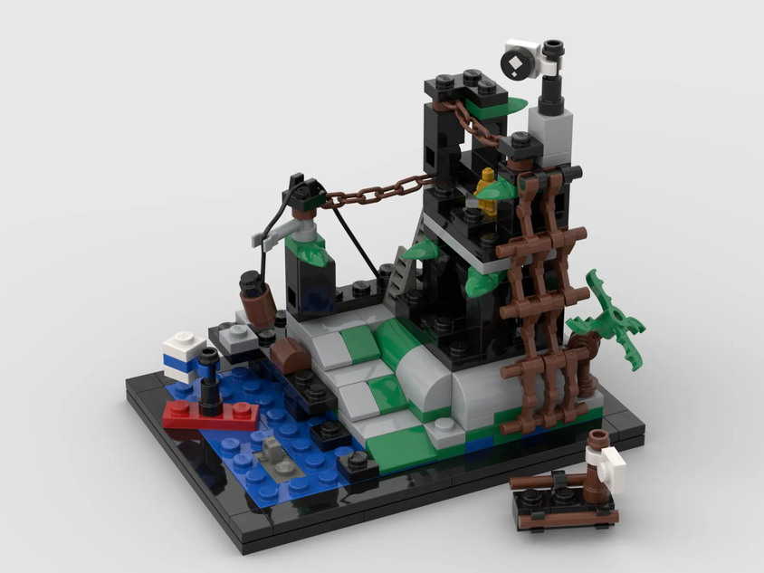 LEGO IDEAS - The Island Pirates Coaster