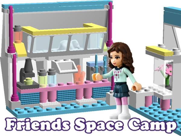 lego friends space