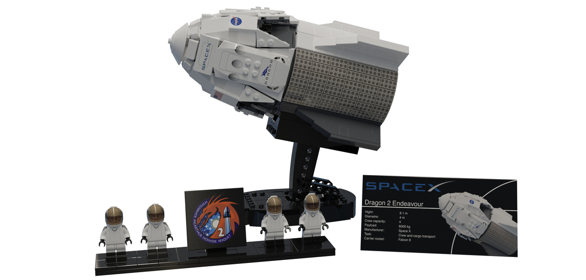 Lego spacex crew dragon new arrivals