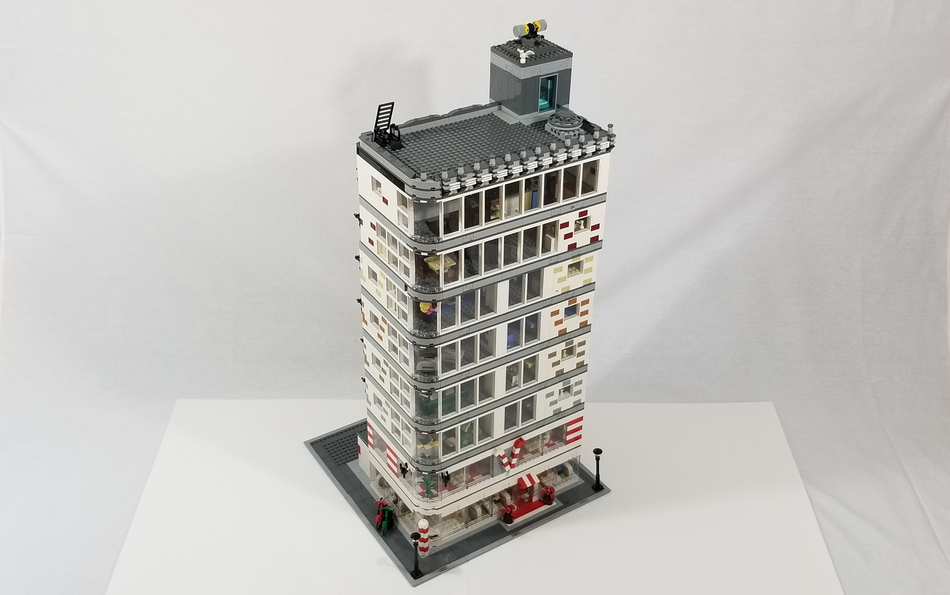 LEGO IDEAS Apartment Building With Restaurant