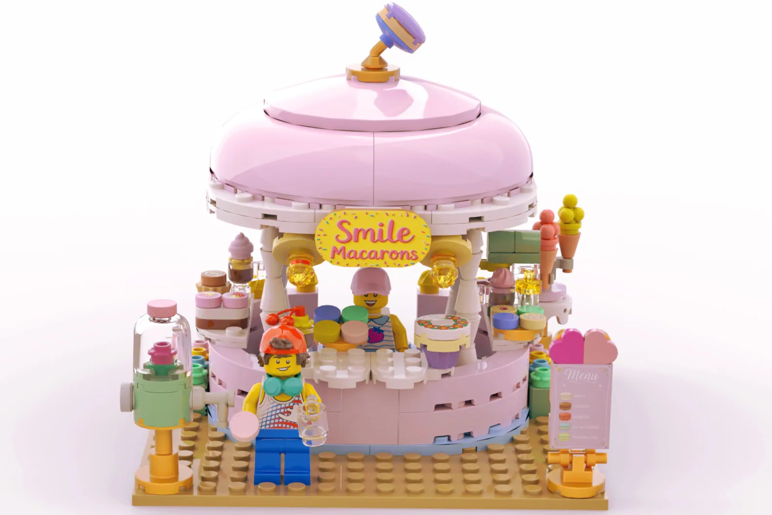 Smile Macarons | LEGO® Ideas