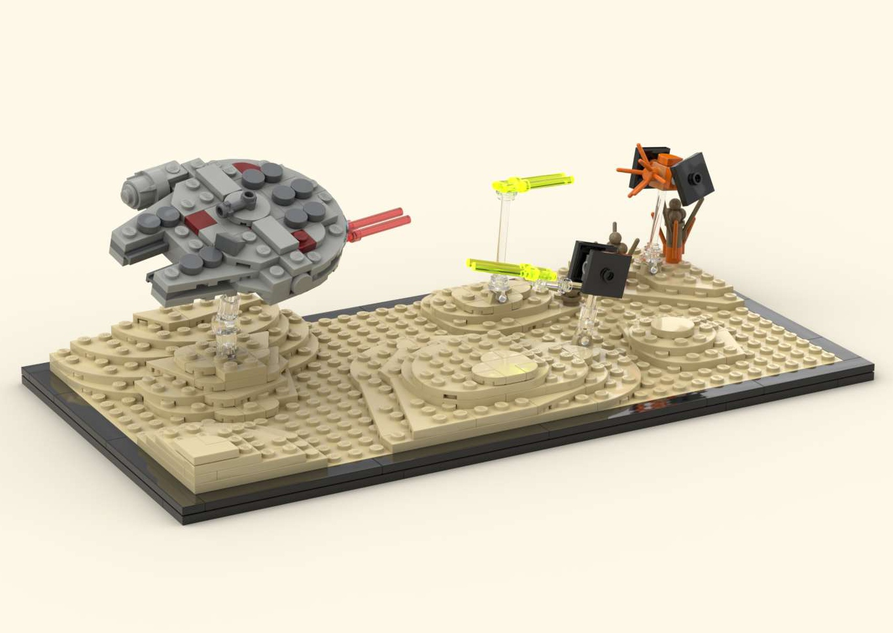 LEGO IDEAS The Greatest Battles Built by You Escape from Jakku