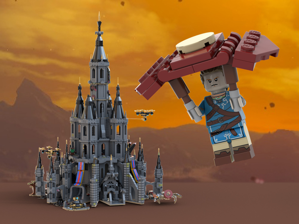 LEGO Ideas Hyrule Castle (The Legend of Zelda) Achieves 10,000 Supporters -  The Brick Fan