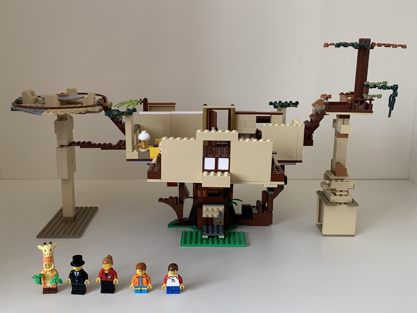 Lego discount jungle house