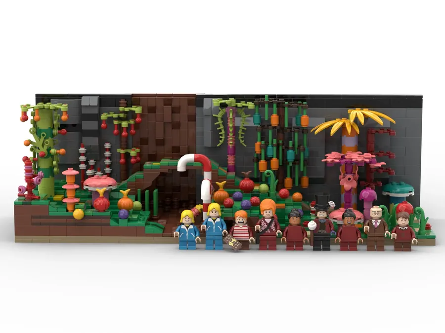 Lego charlie and the chocolate factory hot sale