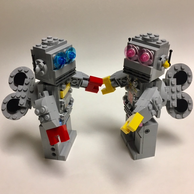 hinanden Pacific Kommentér LEGO IDEAS - Mr. & Mrs. Wind-Up Robot