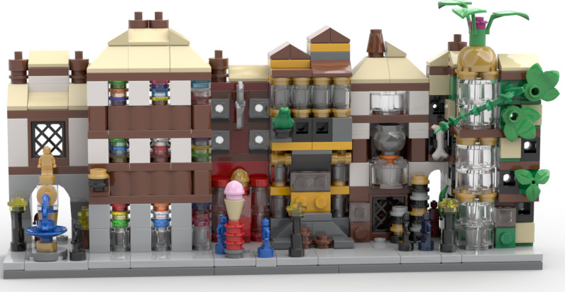 lego knockturn alley