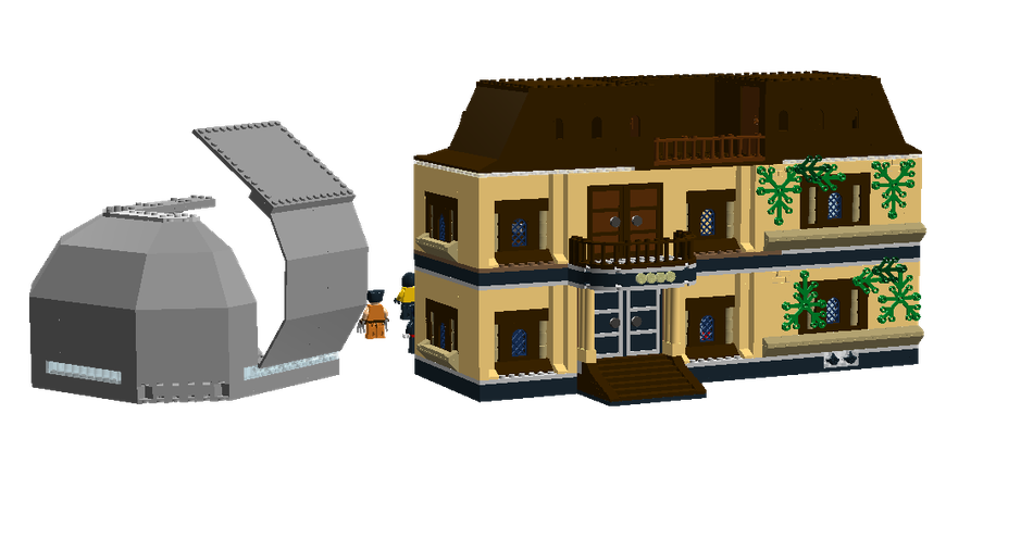 Lego x hot sale mansion