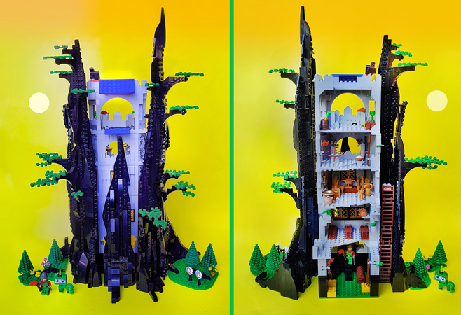 lego robin hood tree house