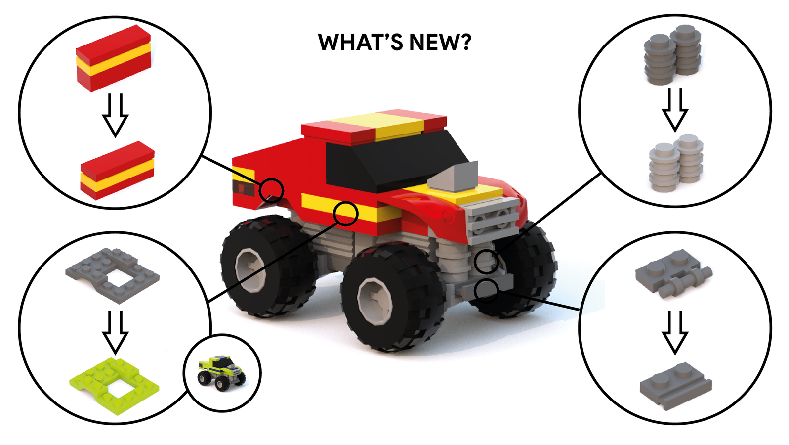 LEGO IDEAS Monster Truck Race