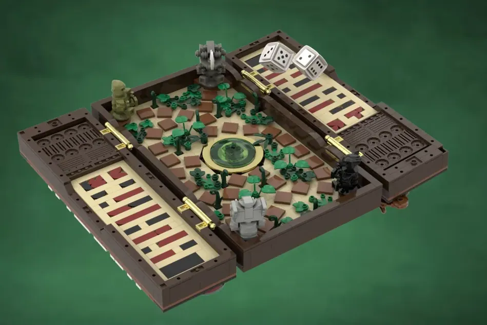 LEGO Ideas Jumanji Game Board Achieves 10 000 Supporters The Brick Fan