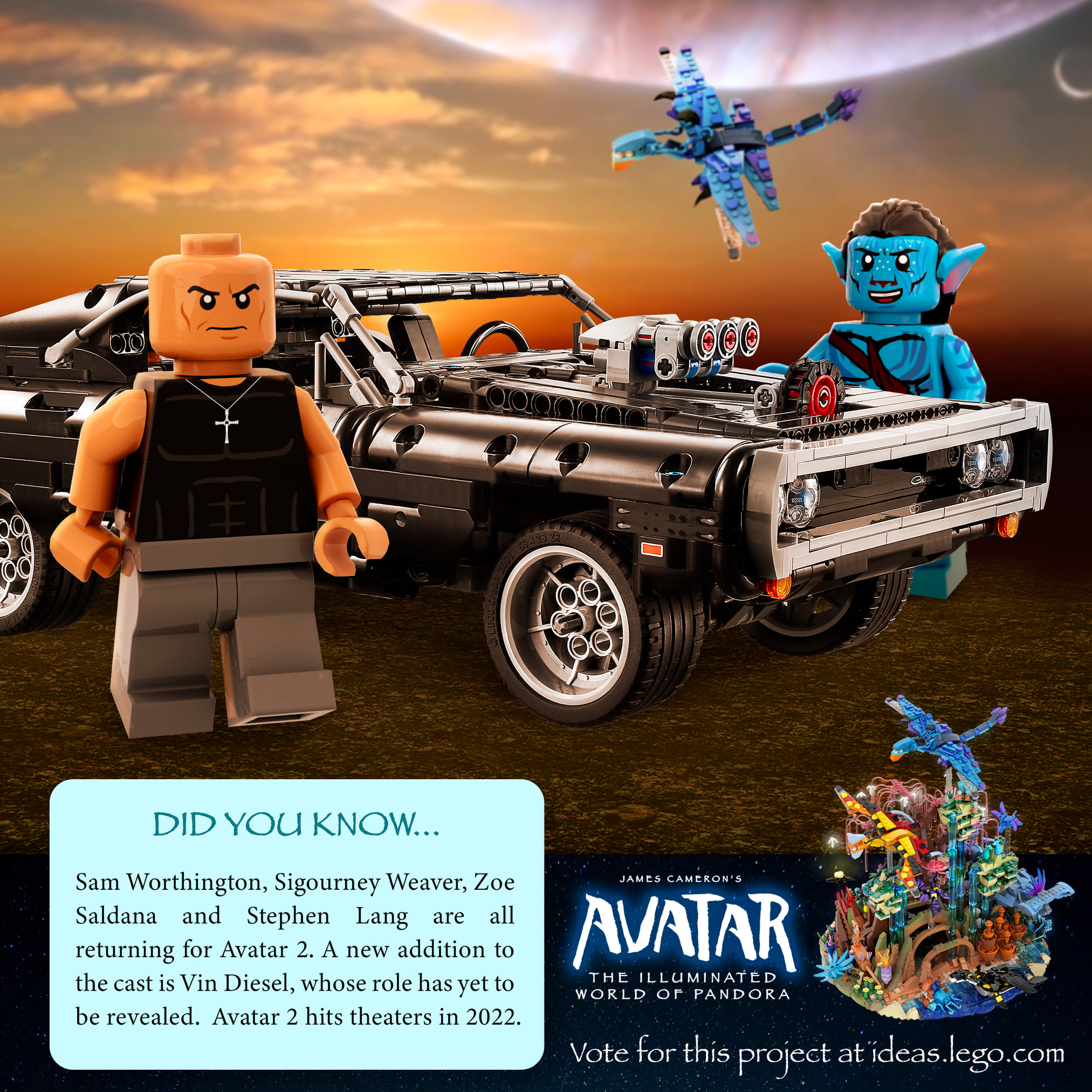 First Look at Avatar 2 LEGO Sets Revealed (Photos)