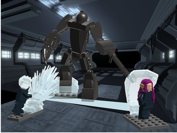 lego iceman minifigure