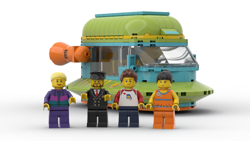 LEGO IDEAS - Out of this World Builds! - The Crazy Space Bus