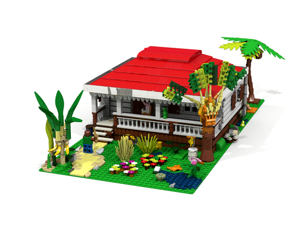 lego cabin case