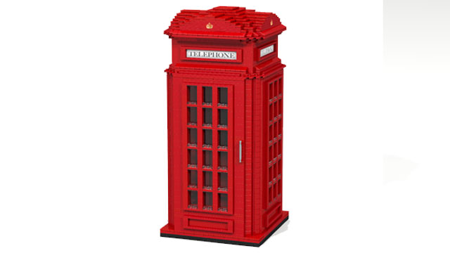 lego phone box