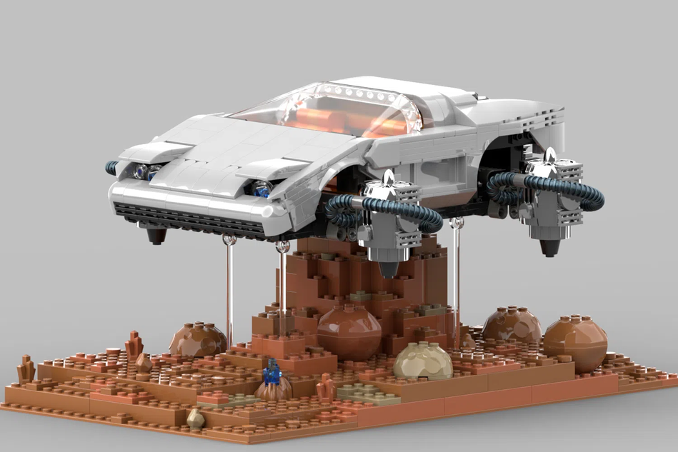 LEGO IDEAS 70 s Flying Car