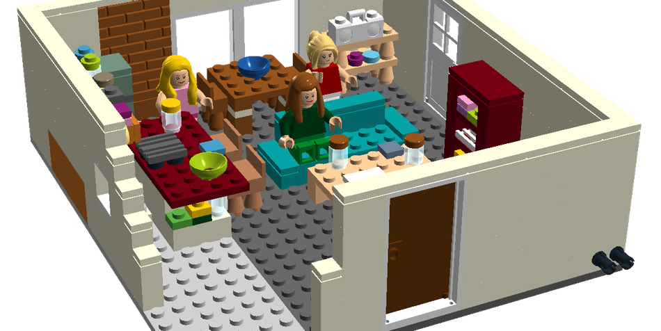 Lego ideas cheap big bang theory