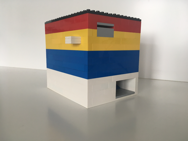 lego skittles machine