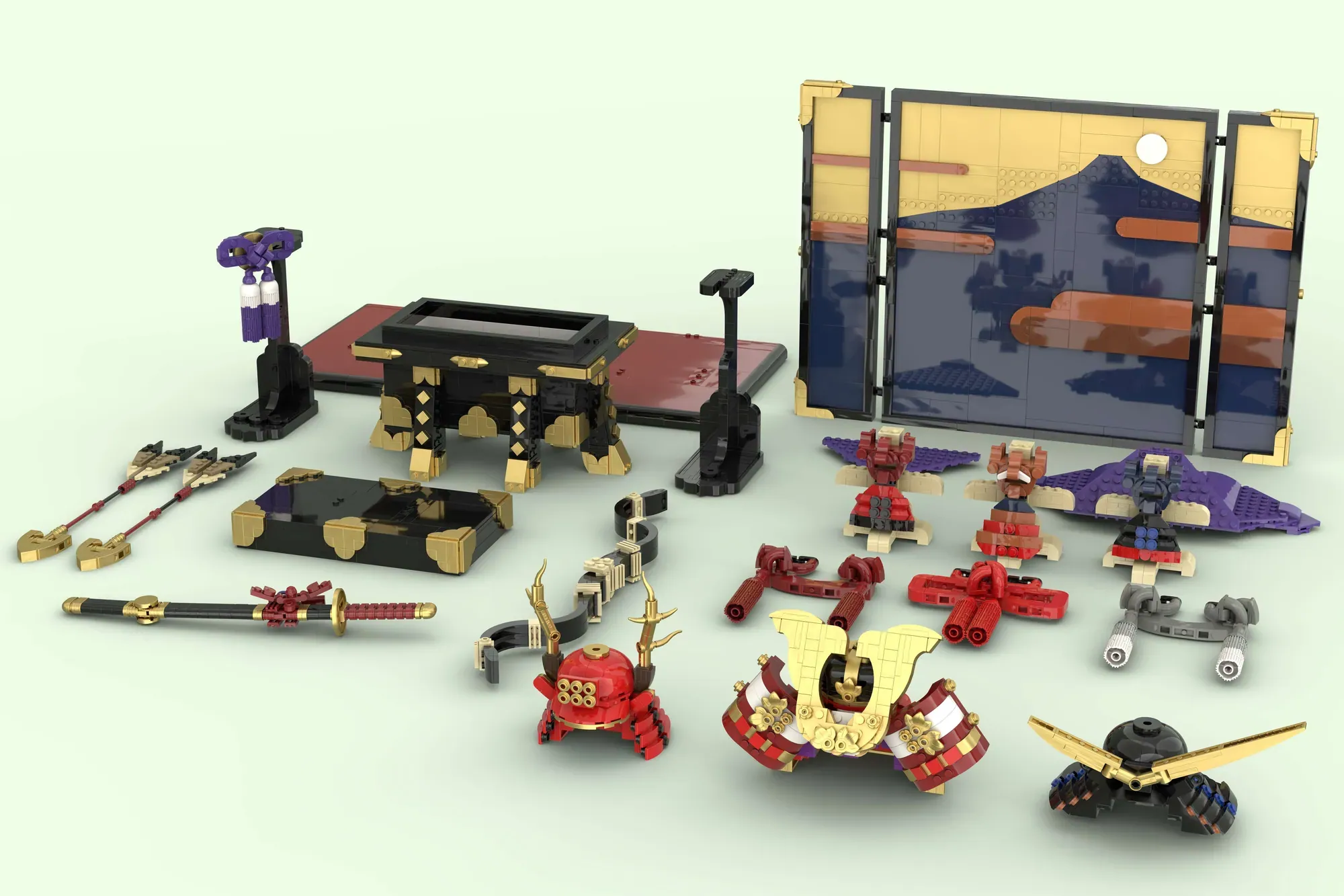 Japanese Kabuto Ornament 兜飾り | LEGO® Ideas