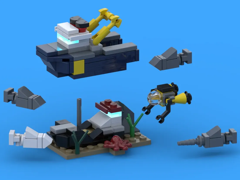 Opinions on these micro scale models that I built as part of my Lego Ideas  project? : r/lego